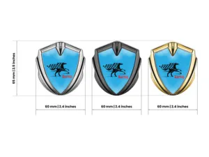 3D Emblem Abzeichen Robustes Schickes Design